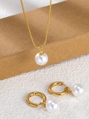 chaîne & boucles d'oreille
